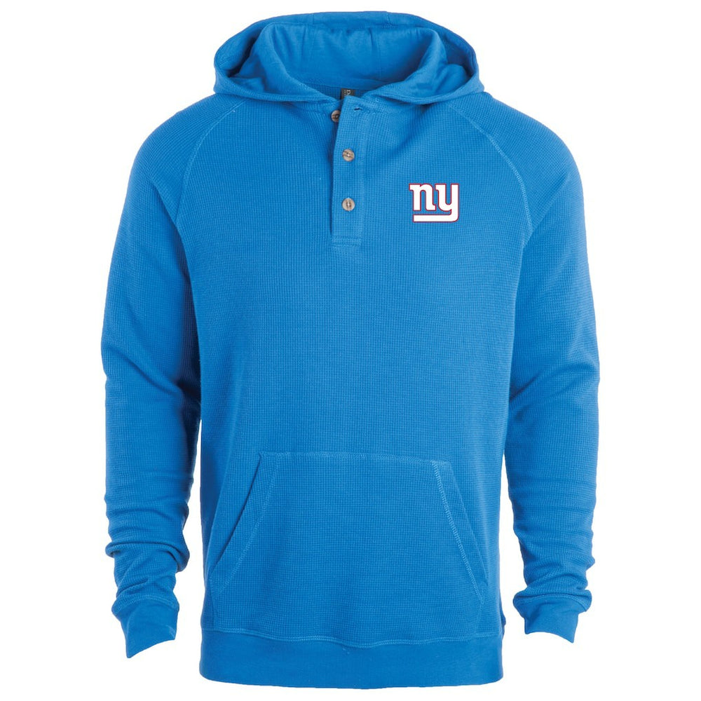 New York Giants Dunbrooke Montana Raglan Thermal Hoodie - Royal outlet