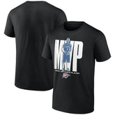 Shai Gilgeous-Alexander Oklahoma City Thunder 2025 NBA MVP T-Shirt sale - Black for sale