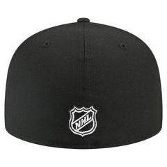 Vegas Golden Knights New Era Faded Lines 59FIFTY Fitted Hat - Black Hats