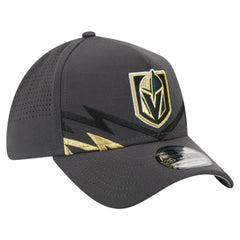 Vegas Golden Knights New Era Zig Zag 39THIRTY A-Frame Perforated Flex Hat - Gray Hats