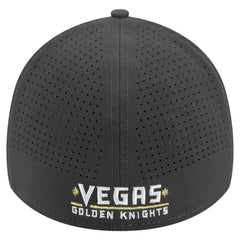 Vegas Golden Knights New Era Zig Zag 39THIRTY A-Frame Perforated Flex Hat - Gray Hats