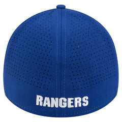 New York Rangers New Era 39THIRTY A-Frame Perforated Flex Hat - Blue Hats