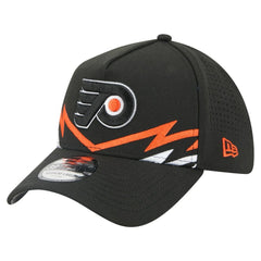 Philadelphia Flyers New Era 39THIRTY A-Frame Perforated Flex Hat - Black Hats