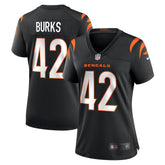 Oren Burks Cincinnati Bengals Women's Team Game Jersey - Black online