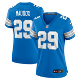 Avonte Maddox Detroit Lions Women's Team Game Jersey - Blue outlet