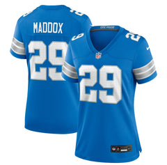 Avonte Maddox Detroit Lions Women's Team Game Jersey - Blue outlet