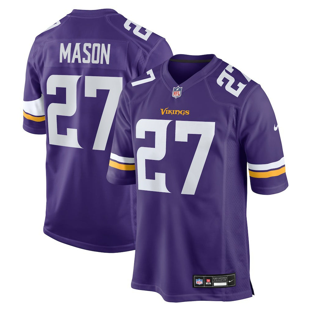 Jordan Mason Minnesota Vikings Team Game Jersey - Purple online