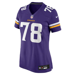 Ryan Kelly Minnesota Vikings Women's Team Game Jersey - Purple online