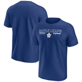 Toronto Maple Leafs Fanatics Established Raglan T-Shirt - Blue T-shirts