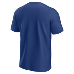 Toronto Maple Leafs Fanatics Established Raglan T-Shirt - Blue T-shirts