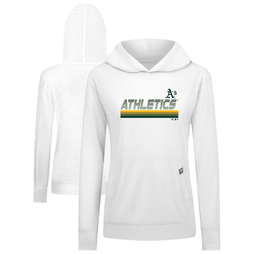 Athletics Levelwear Women's Relay Breaker Pullover Hoodie White
