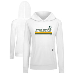 Athletics Levelwear Women's Relay Breaker Pullover Hoodie White