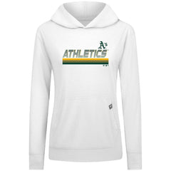 Athletics Levelwear Women's Relay Breaker Pullover Hoodie White