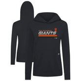 San Francisco Giants Levelwear Women's Relay Breaker Pullover Hoodie Black