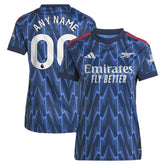 Arsenal Women's 2025/26 Away Replica Custom Jersey - Blue cheap