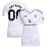 Manchester United Women's 2025/26 Away Replica Custom Jersey - White online