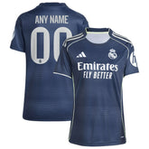 Real Madrid Women's 2025/26 Away Replica Custom Jersey - Blue online