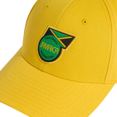 Jamaica National Team Unisex Team Baseball Adjustable Hat - Yellow on sale