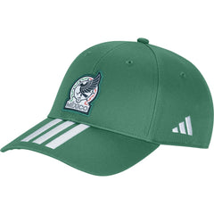 Mexico National Team Unisex FIFA x World Cup 2026 3 Stripes Baseball Adjustable Hat - Green on sale