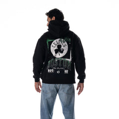 Boston Celtics The Wild Collective Unisex Splatter Premium Hoodie - Black sale
