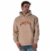 New York Knicks The Wild Collective Unisex Mantra Premium Hoodie - Tan sale