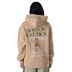 Boston Celtics The Wild Collective Unisex Mantra Premium Hoodie - Tan cheap