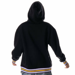 Los Angeles Lakers The Wild Collective Unisex Custom Rib Tonal Premium Hoodie - Black cheap