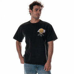 Los Angeles Lakers The Wild Collective Unisex Oversized Streetwear T-Shirt - Black for sale