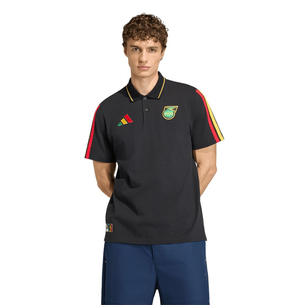 Jamaica National Team Alphaskin Polo - Black discount