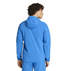 Colombia National Team FIFA x World Cup 2026 Tiro Travel Raglan Full-Zip Windbreaker Hoodie - Blue cheap
