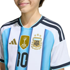 Lionel Messi Argentina National Team Youth FIFA x World Cup 2026 Home Replica Jersey - White outlet