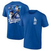 Shohei Ohtani Los Angeles Dodgers Anime Player T-Shirt Royal