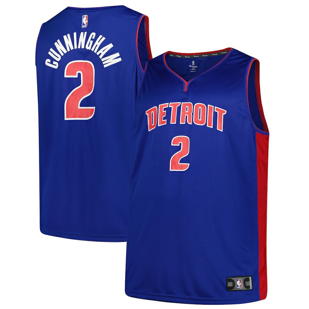 Cade Cunningham Detroit Pistons Big & Tall Fast Break Player Jersey sale - Blue sale - Icon Edition shop