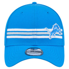 Detroit Lions New Era Stripes 39THIRTY Flex Hat - Blue outlet