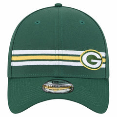 Green Bay Packers New Era Stripes 39THIRTY Flex Hat - Green sale