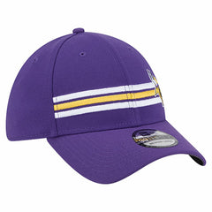 Minnesota Vikings New Era Stripes 39THIRTY Flex Hat - Purple sale