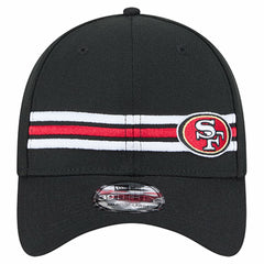 San Francisco 49ers New Era Stripes 39THIRTY Flex Hat - Black sale