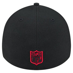 San Francisco 49ers New Era Stripes 39THIRTY Flex Hat - Black sale