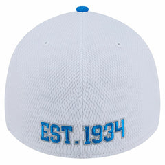 Detroit Lions New Era Dashmark Rays 39THIRTY Flex Hat - White/Blue on sale