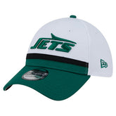 New York Jets New Era Dashmark Rays 39THIRTY Flex Hat - White/Green discount