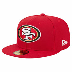 San Francisco 49ers New Era Group Chat 59FIFTY Fitted Hat - Scarlet outlet