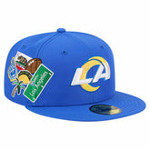 Los Angeles Rams New Era Group Chat 59FIFTY Fitted Hat - Royal sale