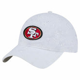 San Francisco 49ers New Era Women's Floral 9TWENTY Adjustable Hat - White outlet