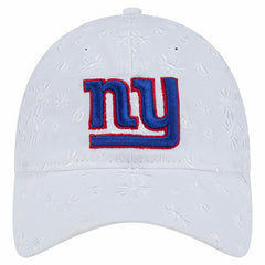 New York Giants New Era Women's Floral 9TWENTY Adjustable Hat - White sale
