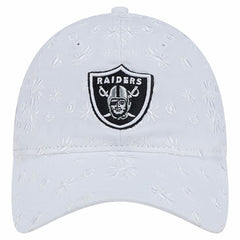 Las Vegas Raiders New Era Women's Floral 9TWENTY Adjustable Hat - White outlet