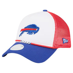 Buffalo Bills New Era Women's Friendship Bracelet 9FORTY Adjustable Hat - White/Royal for sale
