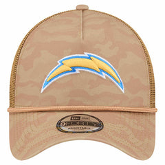 Los Angeles Chargers New Era Wheat Camo 9FORTY Adjustable Hat - Tan for sale