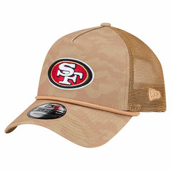 San Francisco 49ers New Era Wheat Camo 9FORTY Adjustable Hat - Tan outlet
