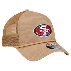 San Francisco 49ers New Era Wheat Camo 9FORTY Adjustable Hat - Tan outlet