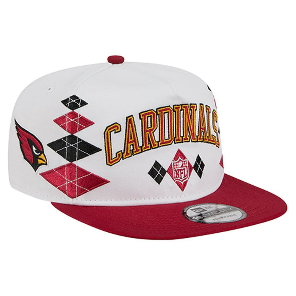 Arizona Cardinals New Era Argyle 19TWENTY Adjustable Hat - White cheap